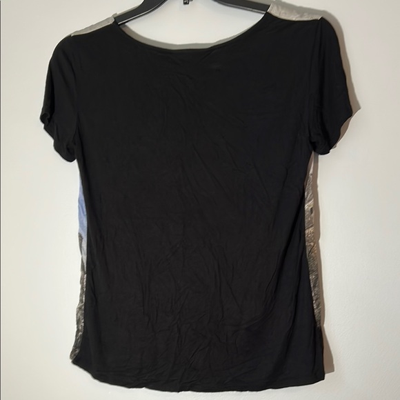 Dracula's Castle Scenic‎ Print Black Women's Top L vampire - Picture 2 of 8